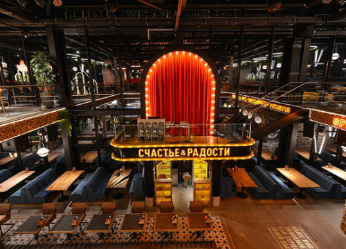 Проект для клиента СЧАСТЬЕ & РАДОСТИ, ресторан, г. Оренбург от CorsaStyle